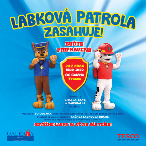 Staňte sa hrdinom z Labkovej patroly!