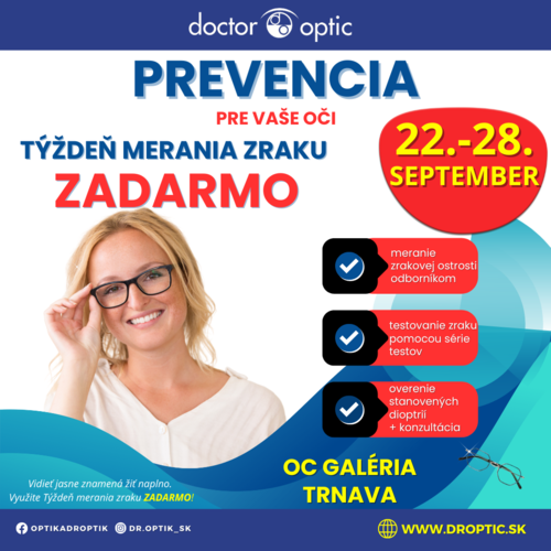 TÝŽDEŇ PREVENCIE ZRAKU JE TU!
