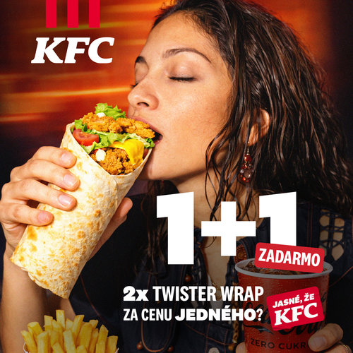 2x Twister Wrap za cenu jedného
